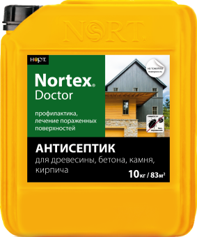 Антисептик «Nortex»-Doctor для древесины, бетона, камня, кирпича